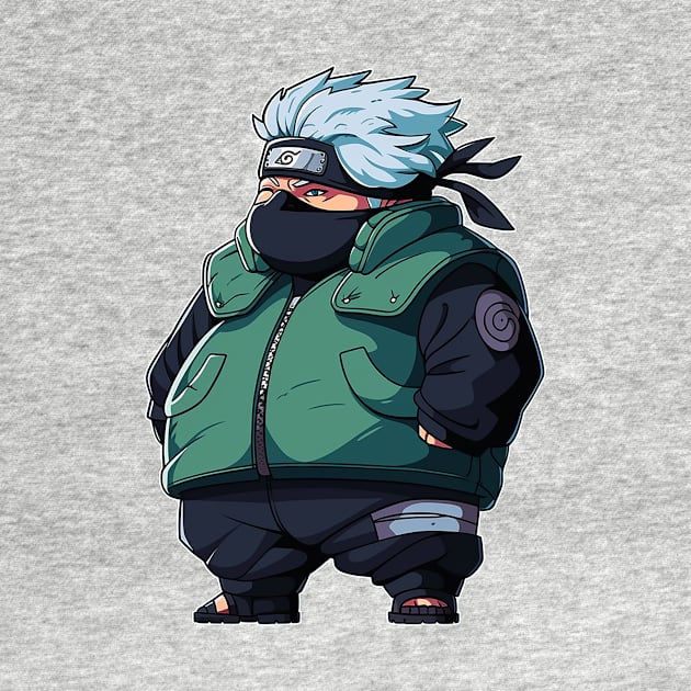 fat kakashi by weirdesigns